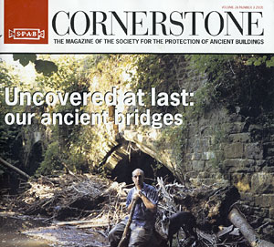 andrew ziminski on cover of conrnerstone magazine