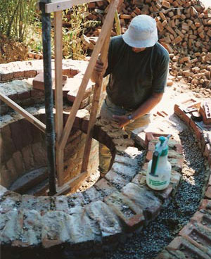 minerva repairs on lime kilns in vallis