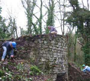 lime kiln repairs in vallis somerset by minerva