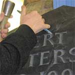stine-letter-carving